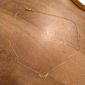 Gold Reversible Pendant Necklace